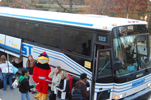 airport transportation charter bus