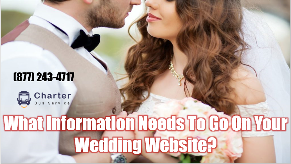 What Information Needs To Go On Your Wedding Website?