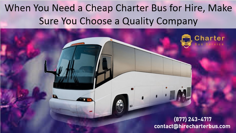 Charter Bus For Hire
